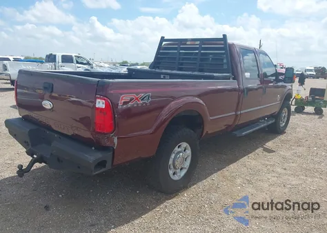 2012 Ford F-250 Xlt из США, поврежденный, VIN 1FT7W2BTXCEB38667